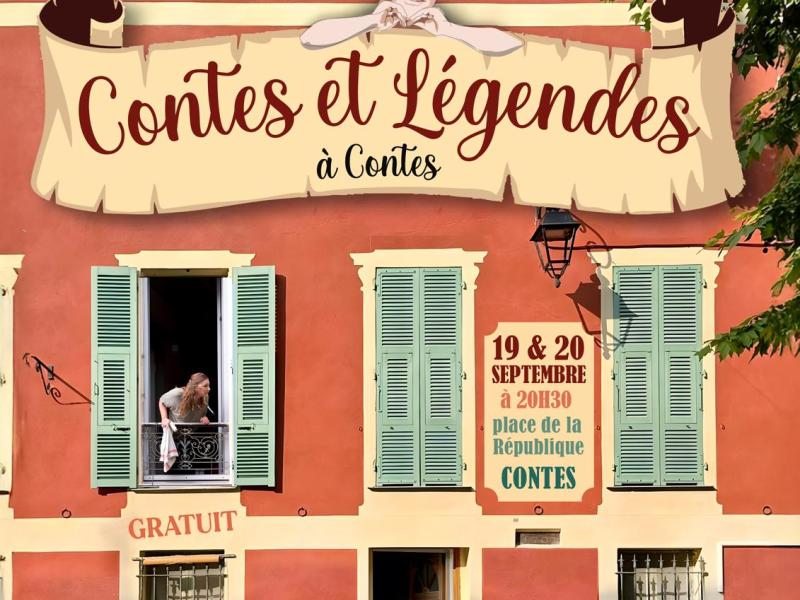 Pièce de théâtre, « Contes et légendes à Contes&nbsp;»